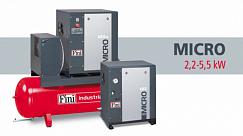 картинка Компрессор винтовой Fini MICRO SE 2.2-10 M, ременной привод от компании Нова Механика